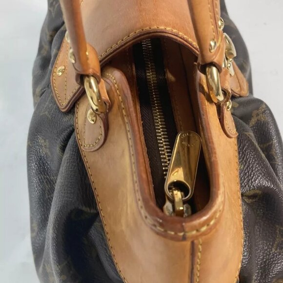 LOUIS VUITTON Monogram Boesi PM Bag Shoulder Bag Hand Bag Brown - Picture 14 of 15